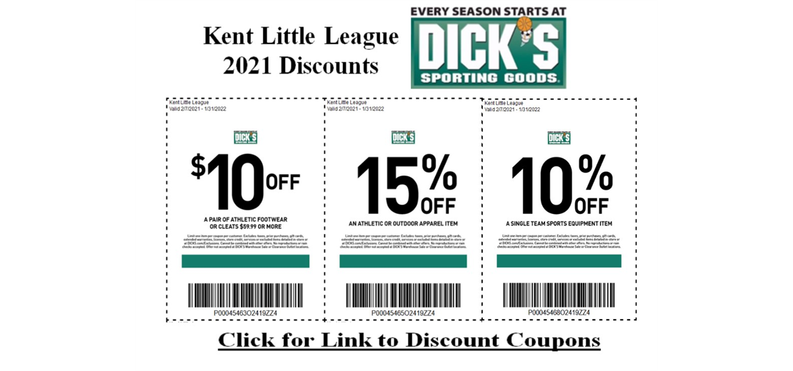 Click for Dick's Discount Coupons